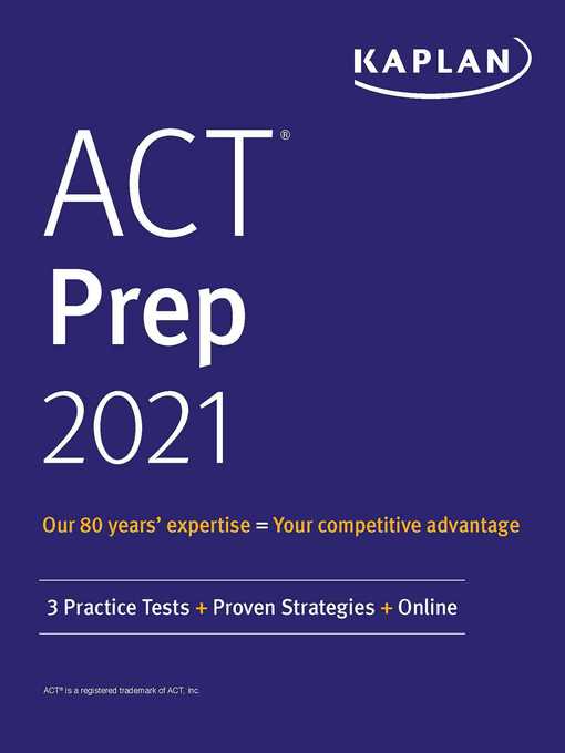 Cover image for ACT Prep 2021